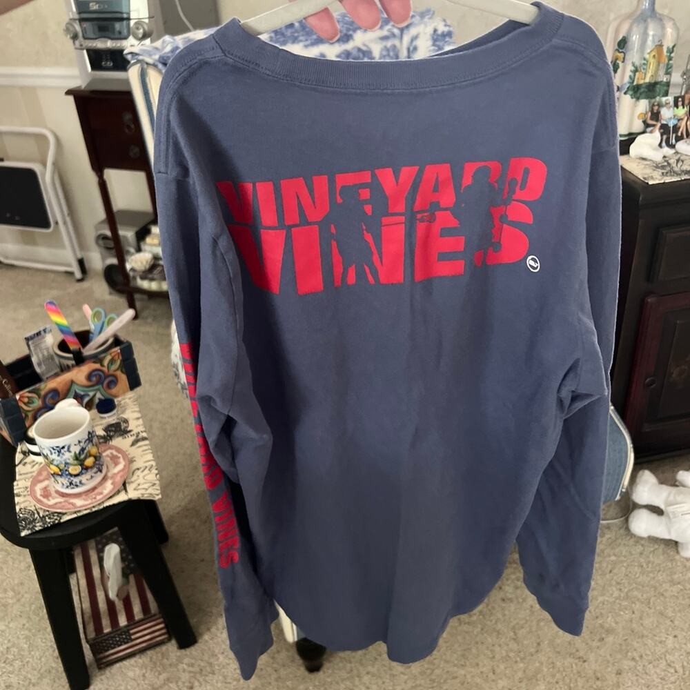 Vineyard vine lacrosse‎ boy long sleeve boys shirt medium